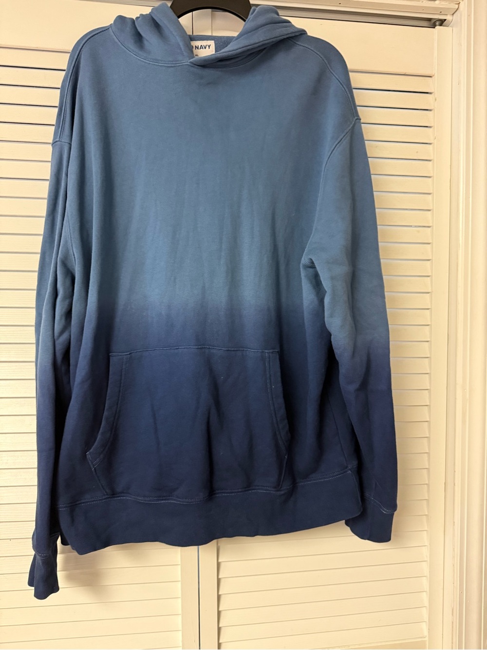Old Navy Light Blue Oversized Pullover Hoodie